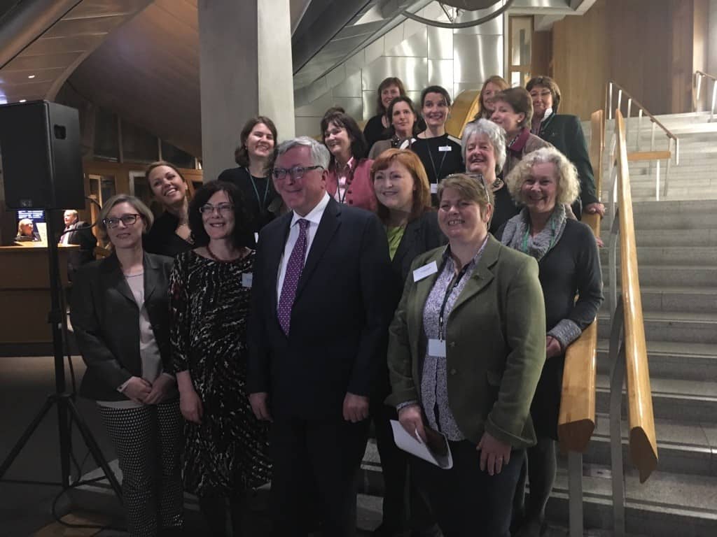 SCOTTISH PARLIAMENT CELEBRATES WOMEN