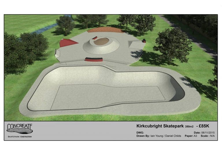Kirkcudbright Skate Park