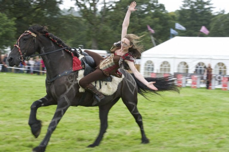 Thrilling Horse Stunts