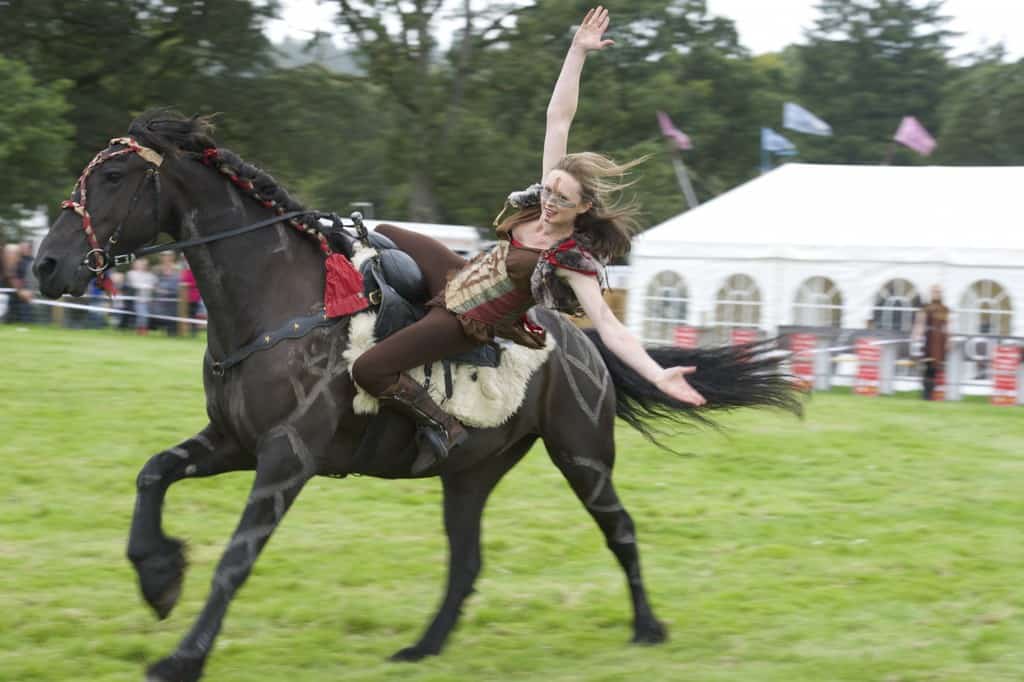 Thrilling Horse Stunts