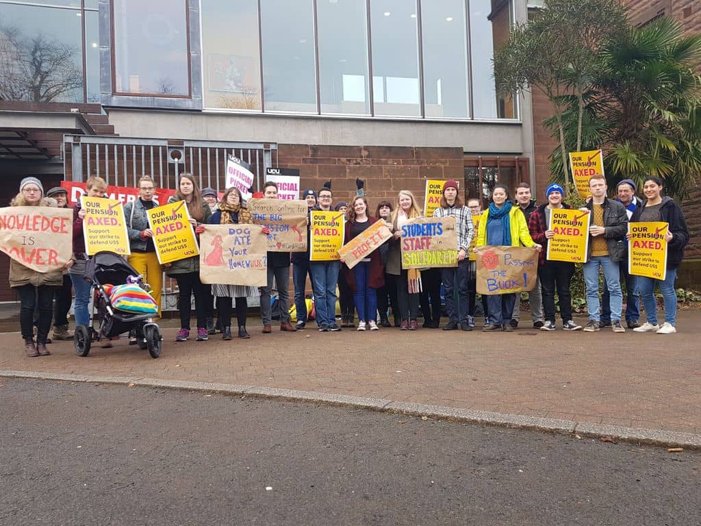 Dumfries Students Rally