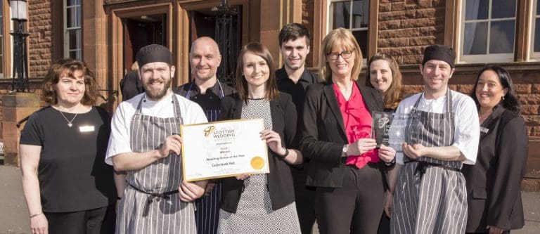 Easterbrook Hall Announced As The Scottish Wedding Venue Of The Year 2018