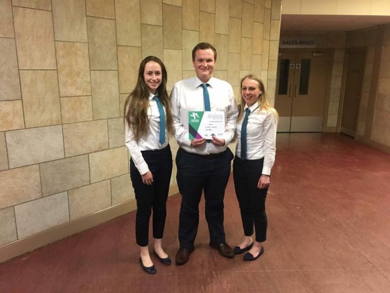 MACHARS YOUNG FARMERS CLUB IS BEST IN THE WEST
