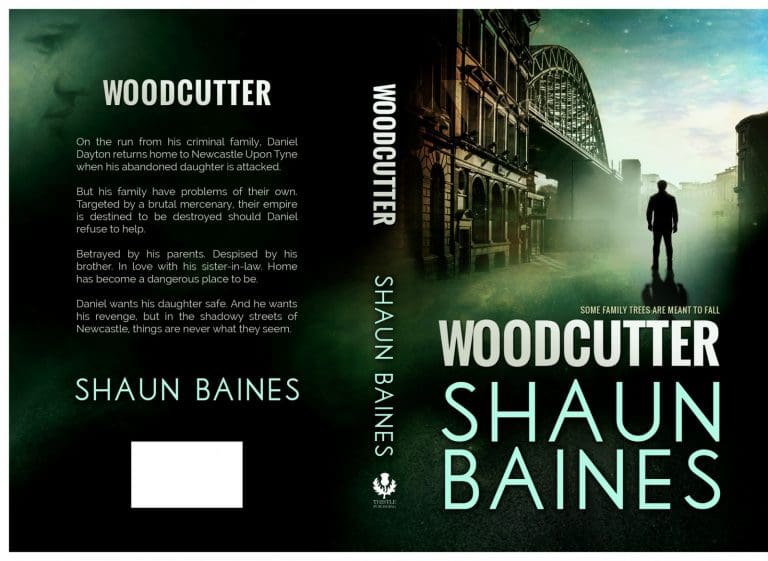 "WOODCUTTER" AUTHOR "SHAUN BAINES