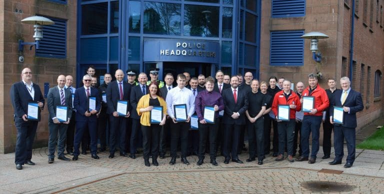 Police Scotland Hold Recognition Awards Ceremony