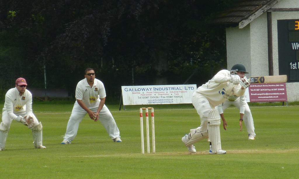 Rain Dampens Dumfries Progress