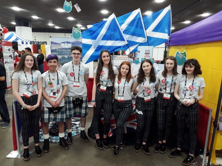 Winning Wallace Hall Academy Pupils