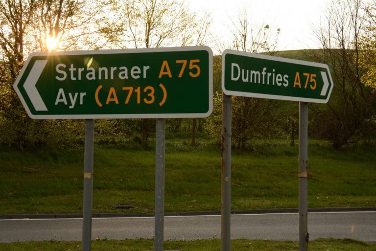 ERRATIC DRIVER - A75 CROCKETFORD
