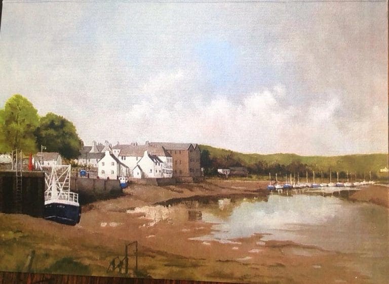 KIRKCUDBRIGHT ARTIST COLIN WARDEN CELEBRATES 80th BIRTHDAY WITH NEW EXHIBITION