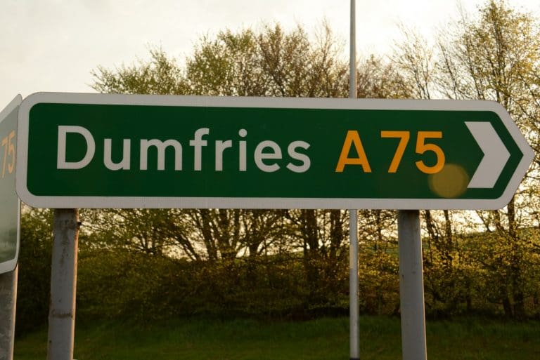 Advanced Notice Of A75 Roadworks & Closure At The Glen