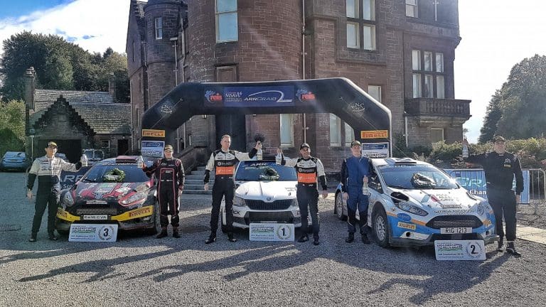Bogie Dominates Galloway Hills Rally