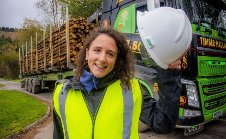 Scottish Government fund Alleviates Pressures from Timber Lorries