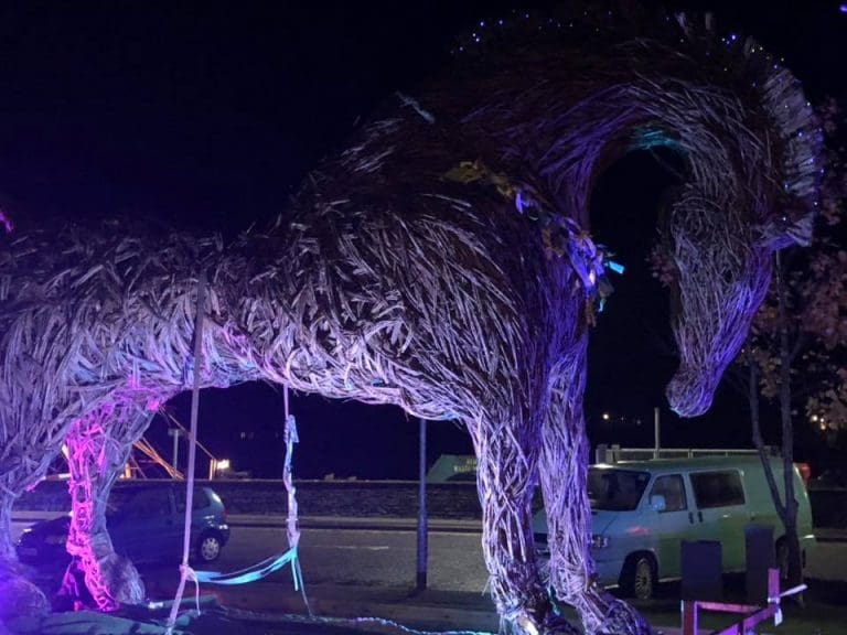 Vandals Damage Kirkcudbright Art Installations