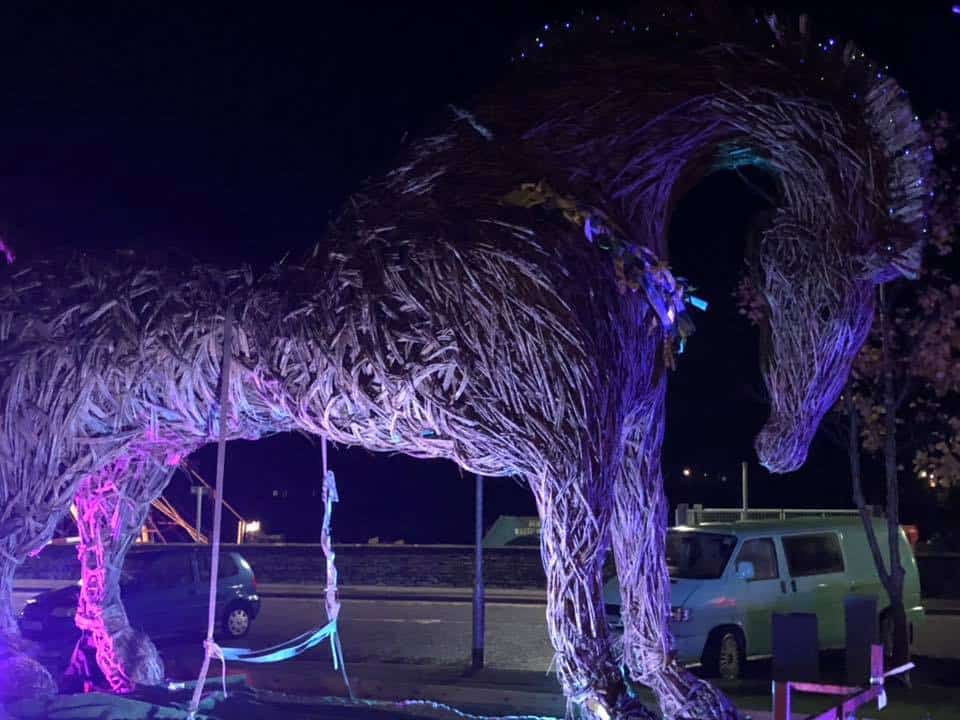 Vandals Damage Kirkcudbright Art Installations