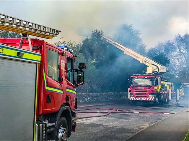 TWO TEENAGERS ARRESTED KIRKCUDBRIGHT HOUSE FIRE