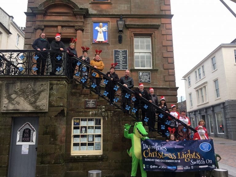 Dumfries Festive lights 2018