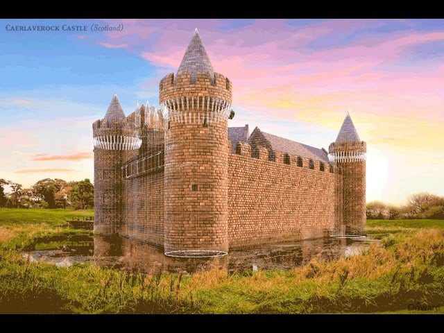 Caerlaverock Castle: Scotland's Triangular Fortress