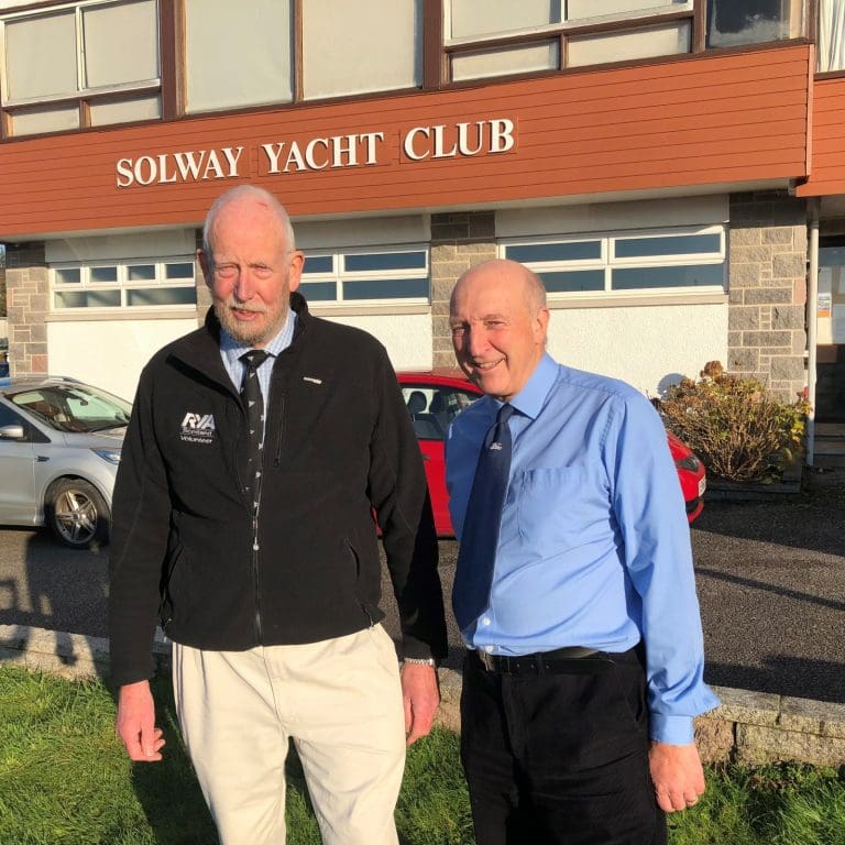 New Commodore for Solway Yacht Club and shortlisted for Awards