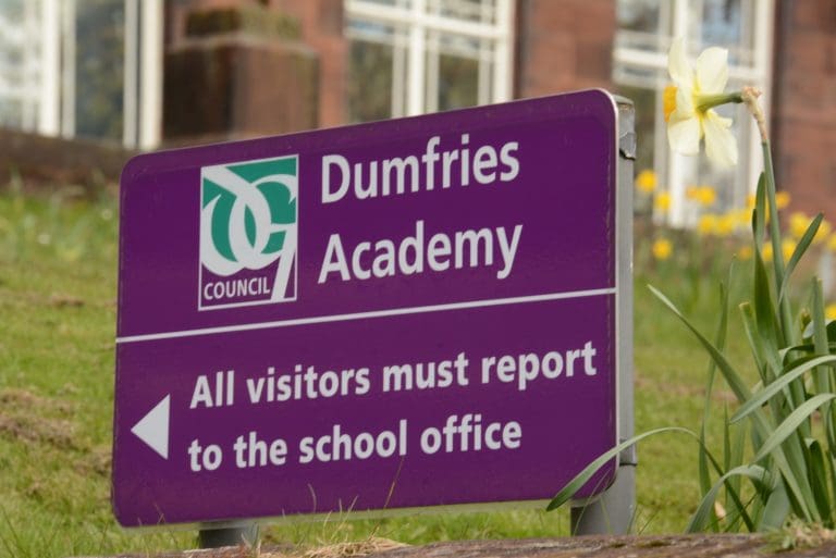 13 Year Old Girl Arrested After Knife Incident – Dumfries Academy
