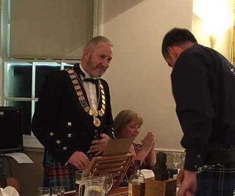NEWTON STEWART BURNS CLUB CELEBRATES 10th ANNIVERSARY