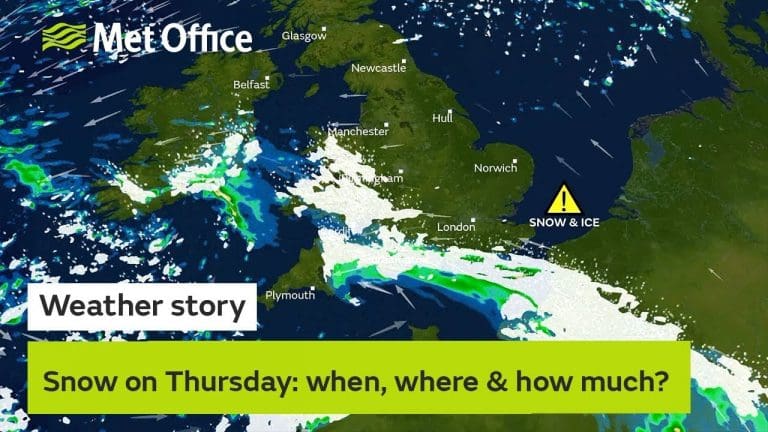 Met Office Warn That Cold and Snow to Stay