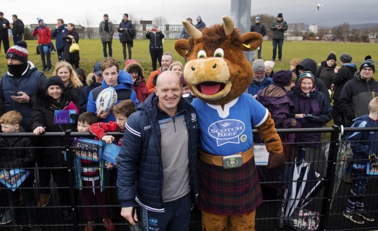 Scotch Beef High Profile at Scottish Rugby Open Session