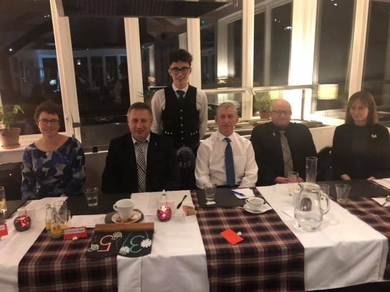 MASONIC ARMS BURNS NIGHT