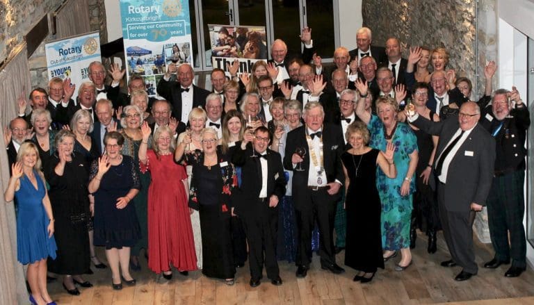 Kirkcudbright Rotary 70th Anniversary Charter Dinner