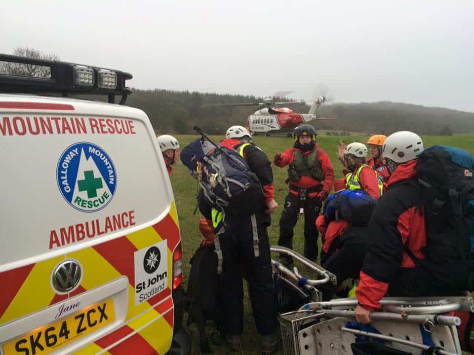 GALLOWAY MOUNTAIN RESCUE TEAM PRAISED