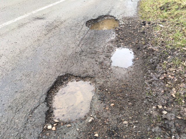 Fix Pothole-Ridden Roads