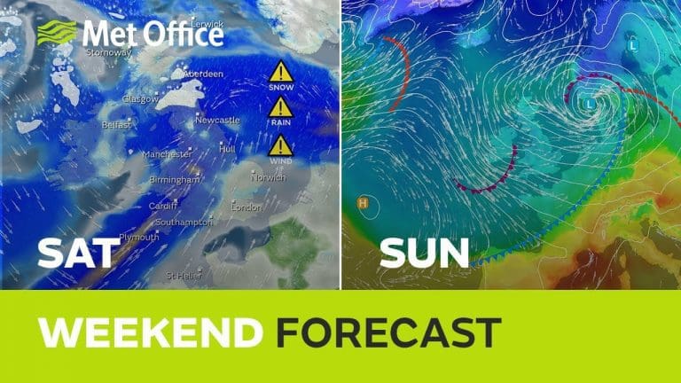 POSSIBLY OVER 6 INCHES OF SNOW FORECAST FOR HIGHER GROUND THIS WEEKEND
