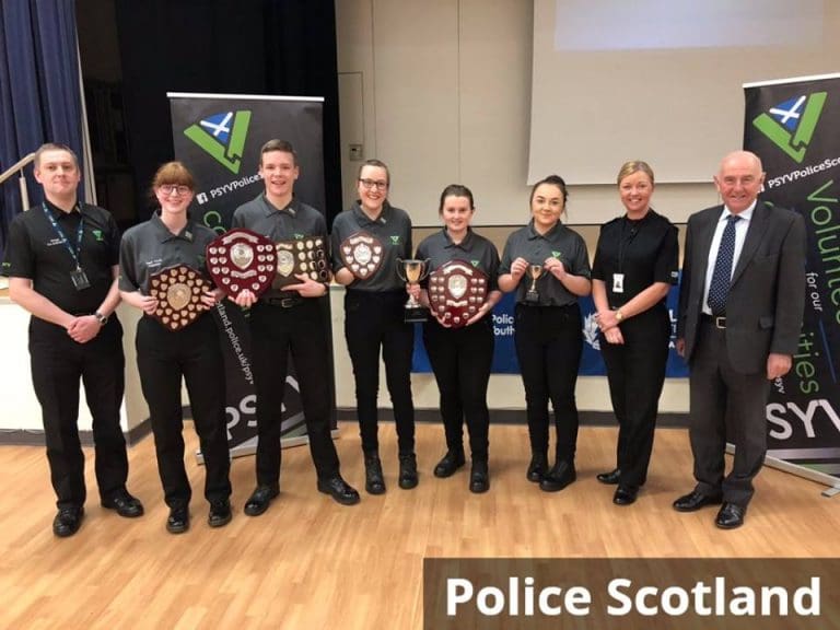 POLICE SCOTLAND YOUTH VOLUNTEERS CELEBRATED