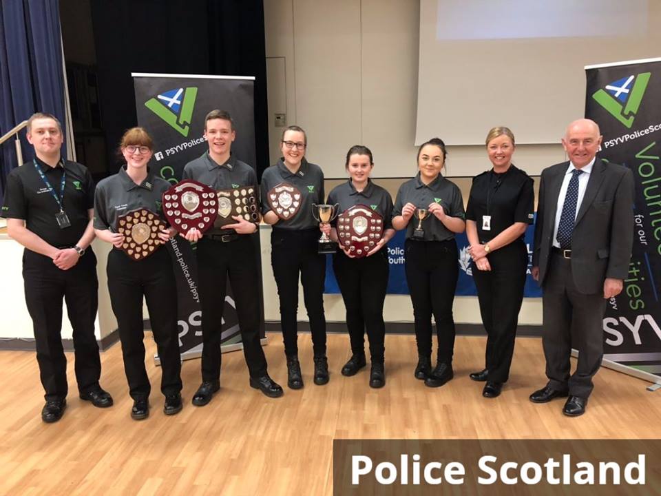 POLICE SCOTLAND YOUTH VOLUNTEERS CELEBRATED