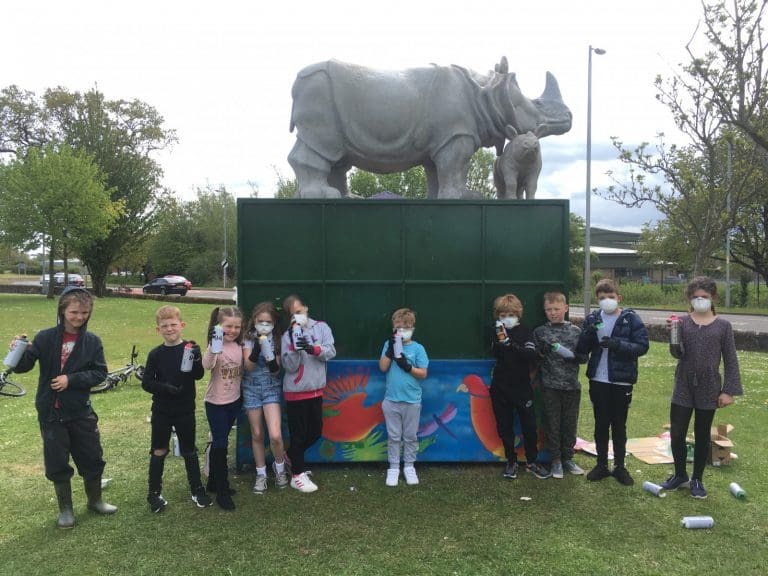 Lincluden’s Iconic Rhino Transformation