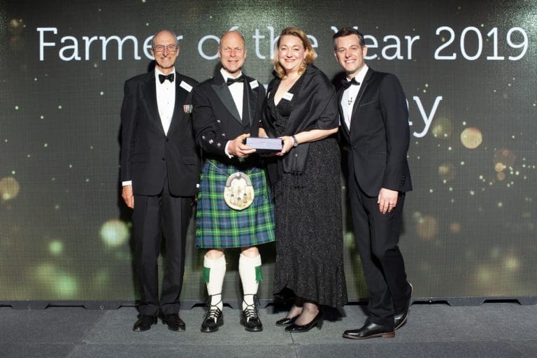 David Finlay Cream Galloway Farmer award