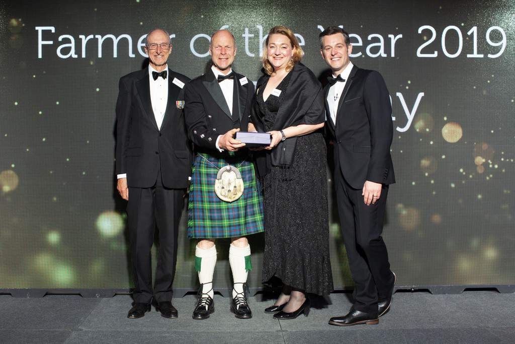 David Finlay Cream Galloway Farmer award