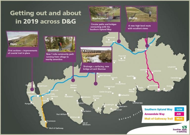 Getting out and about in Dumfries and Galloway in 2019