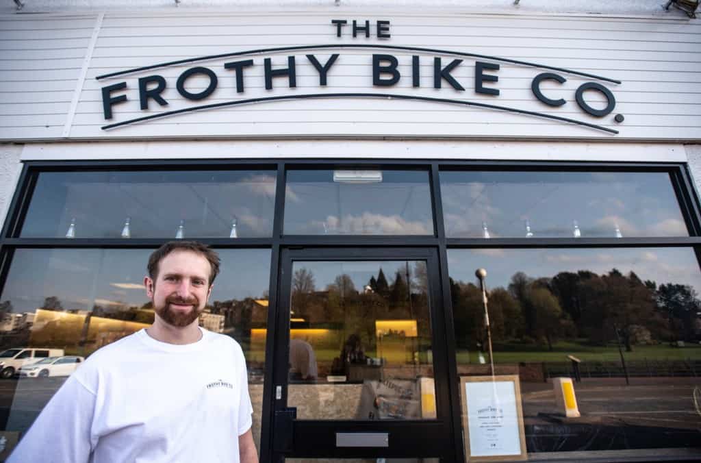 Grand Unveiling The Frothy Bike co