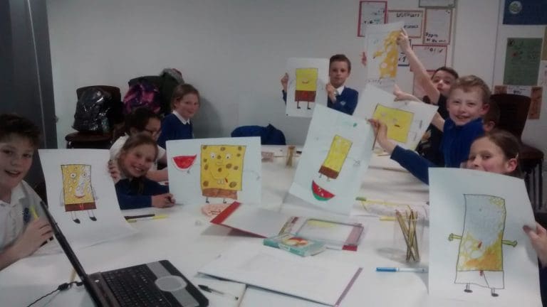 Cartoon club an animated success