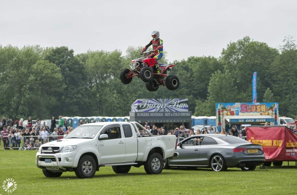 Four wheel stunts Galloway Country Fair