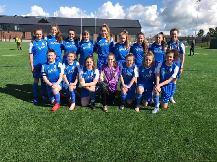 QUEEN OF THE SOUTH GIRLS U15 BLUES AGAINST ANNAN LADIES