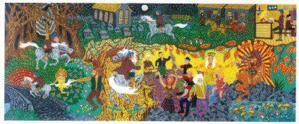 TAM O'SHANTER ART THEFT FROM EDEN FESTIVAL BAR