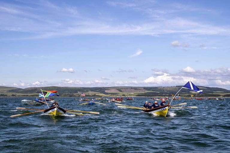 SkiffieWorlds Opens with Mass Row-in 