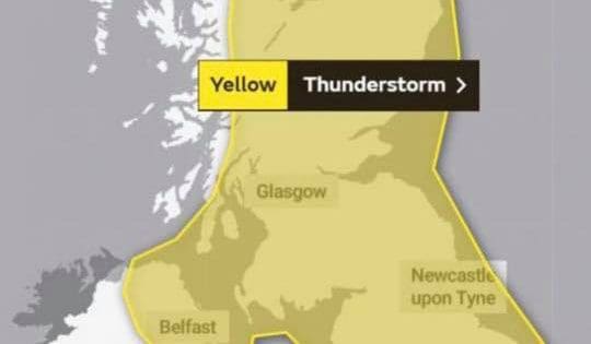 THUNDER THURSDAY AFTERNOON
