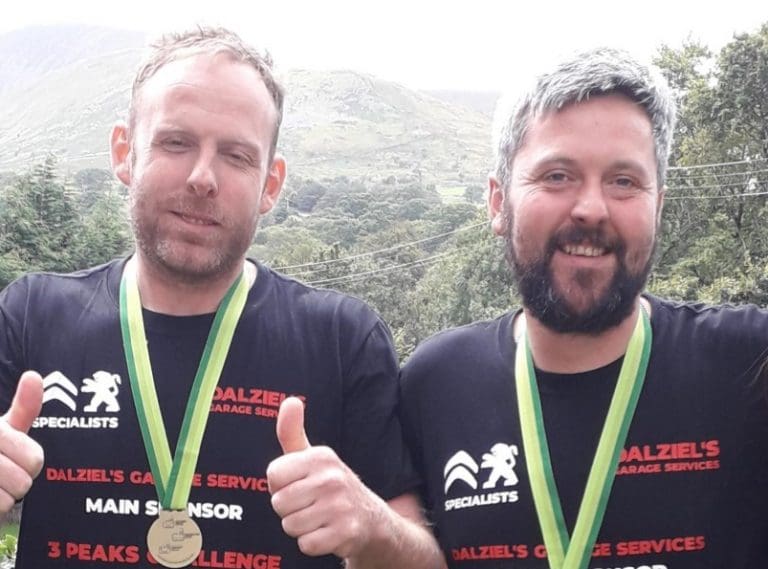 Super Dads Smash 3 Peak Challenge and Raise Over £2,500 For Dumfries Inclusive Play Park Charity