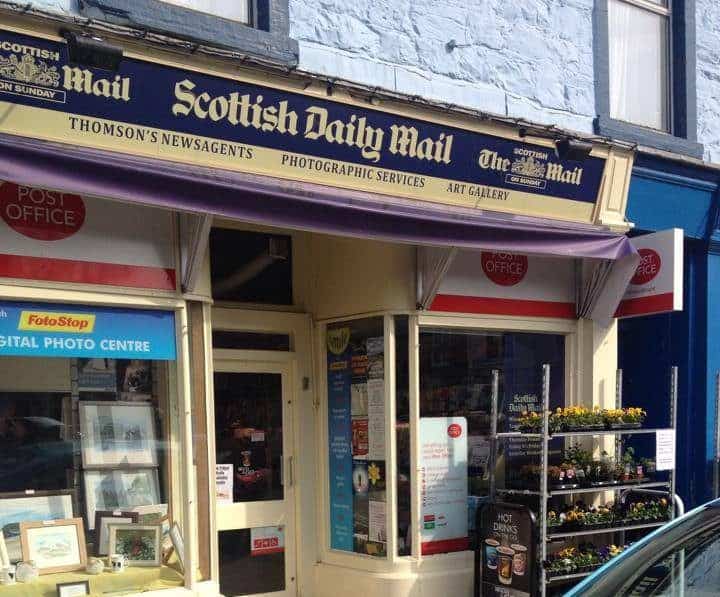 KIRKCUDBRIGHT POST OFFICE BREAK IN