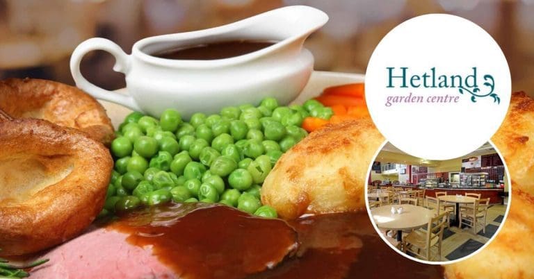 Hetland Garden Centre’s Oak Tree Tea Room Introduces Sunday Roast Lunches & New Menu