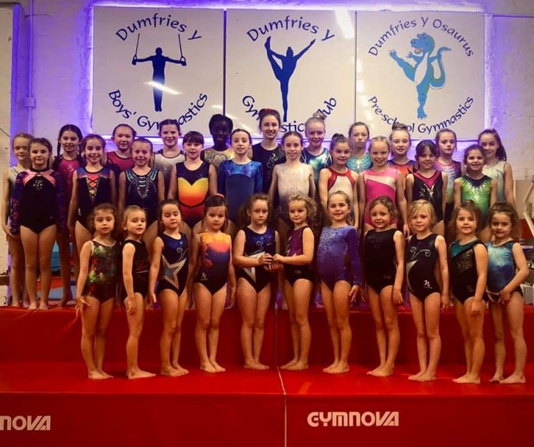 Dumfries Y Wins Club of the Year 2019 at Scottish Gymnastics Awards