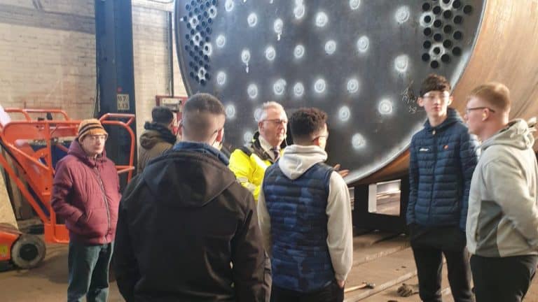 Dumfries & Galloway College Students Visit Cochran in Annan