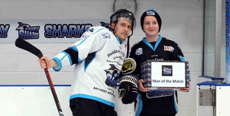 Sharks bounce back into NIHL action